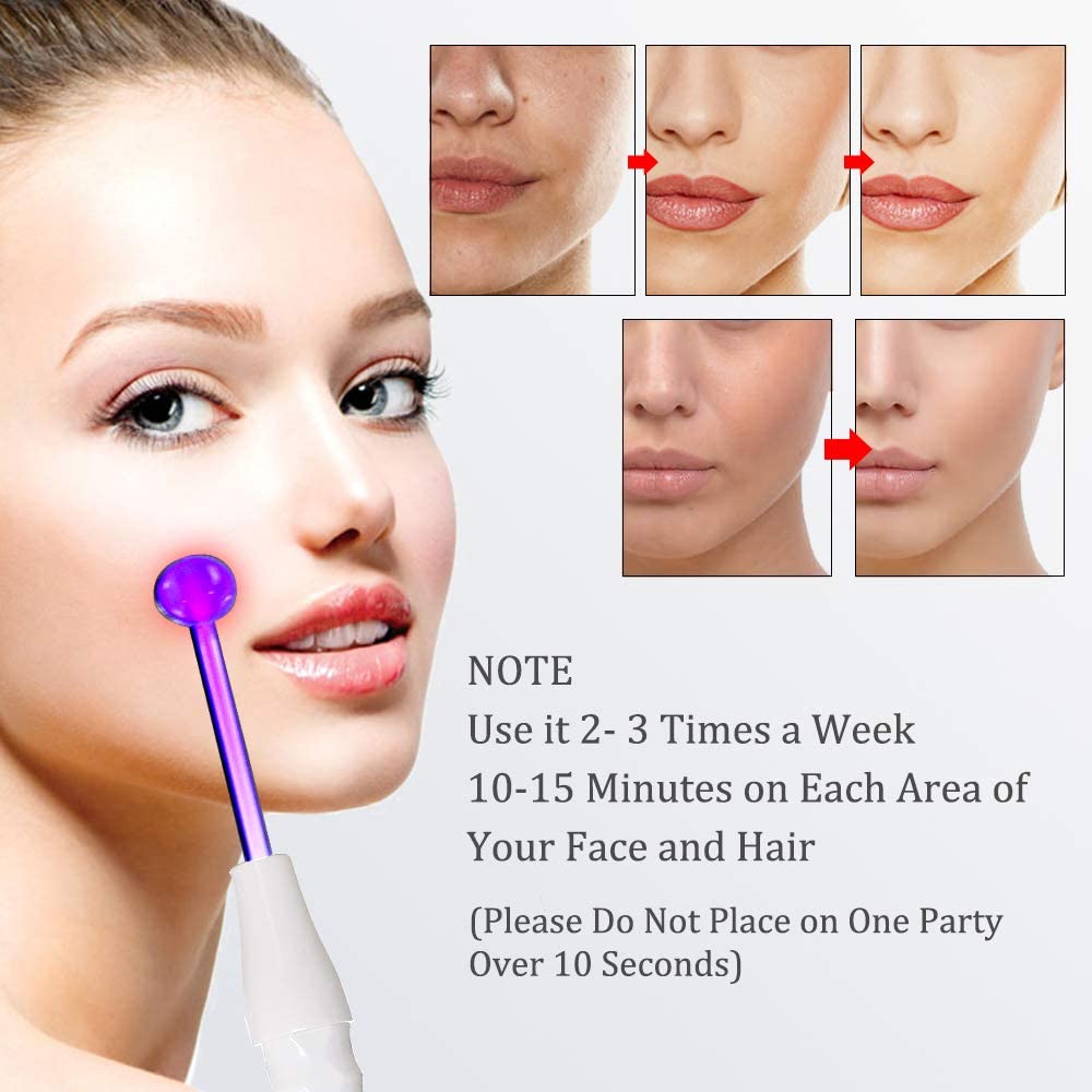 High Frequency Skin Therapy Wand Set