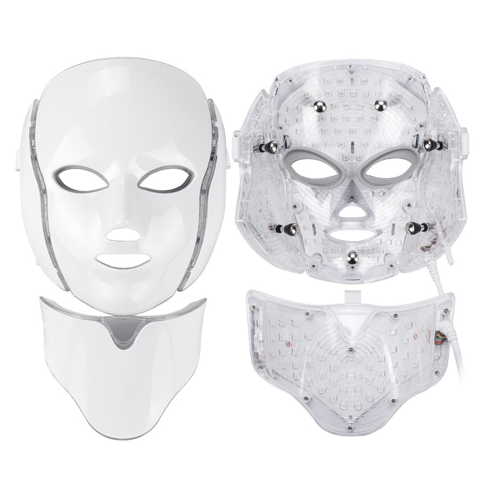 LED Face Mask For Healthier Skin- 7 Color Wavelengths